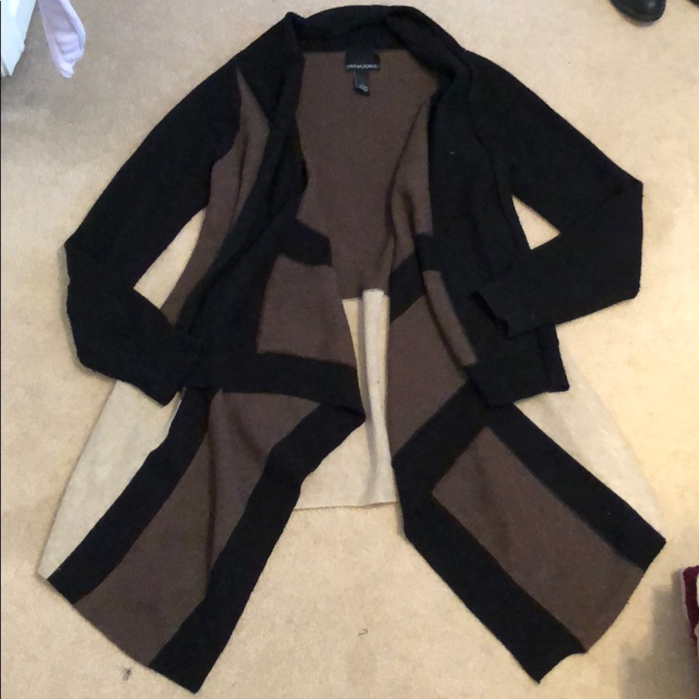 Color Block Cardigan